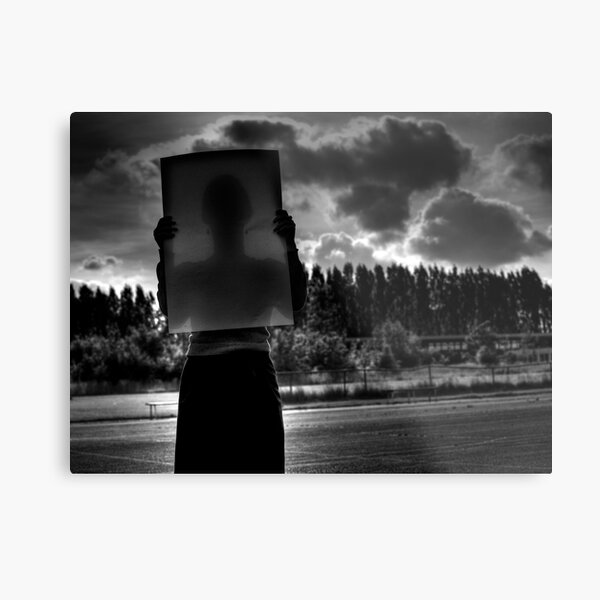 Map reading women Metal Print