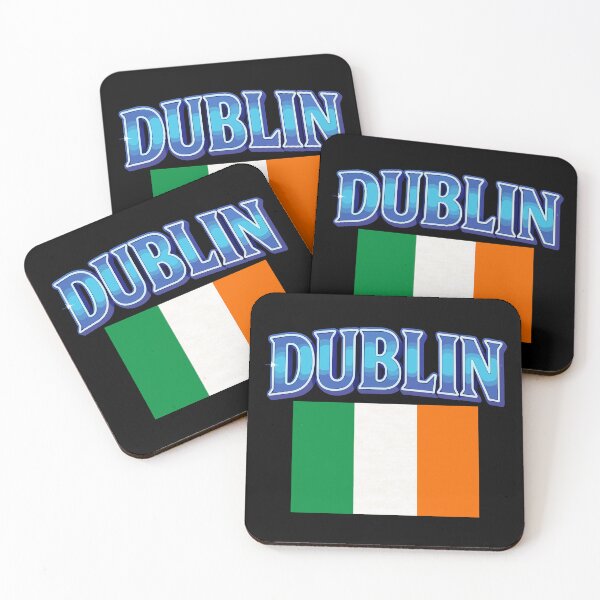 Item preview, Dublin County Dublin Ireland with Irish Flag  designed and sold by OliDesigns.