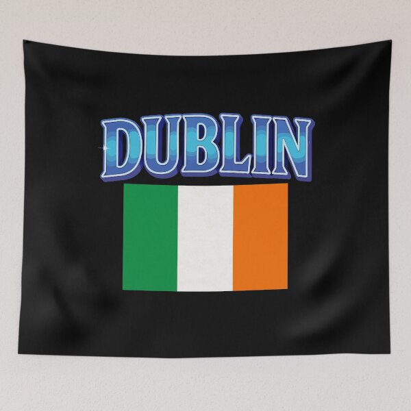 Item preview, Dublin County Dublin Ireland with Irish Flag  designed and sold by OliDesigns.