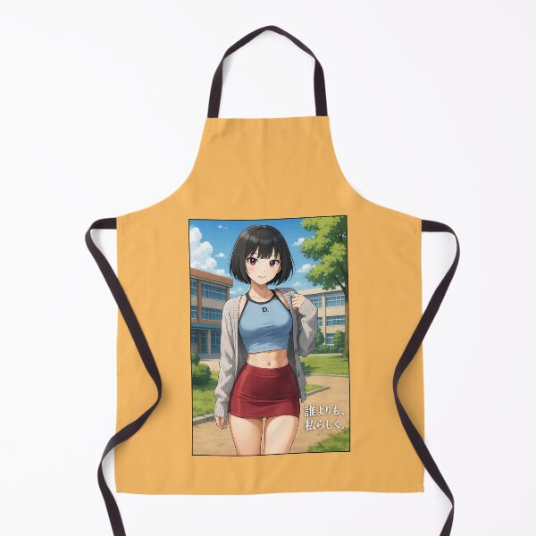 Item preview, Cute Manga Japanese Girl Positive Be Yourself Message designed and sold by Maljonic.