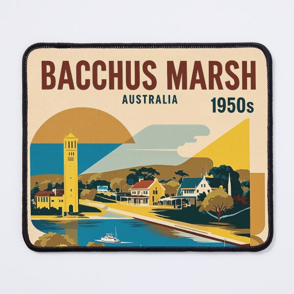 Item preview, Bacchus Marsh Drouin Australia Vintage Travel Tourism 2 designed and sold by TravelersGems.