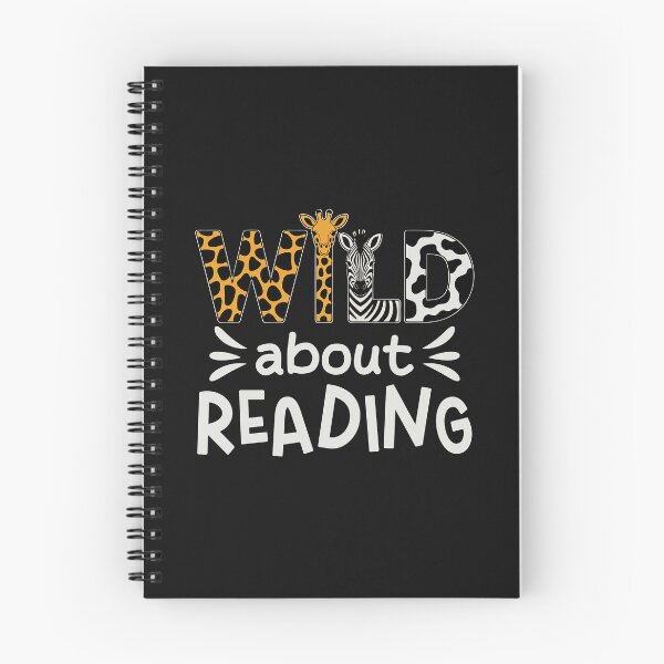 Item preview, Wild About Reading Giraffe Zebra Cow Print Letters  designed and sold by marfanna.