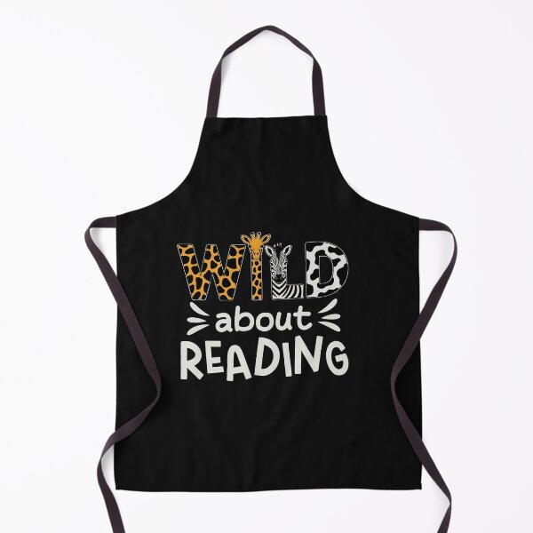 Item preview, Wild About Reading Giraffe Zebra Cow Print Letters designed and sold by marfanna.