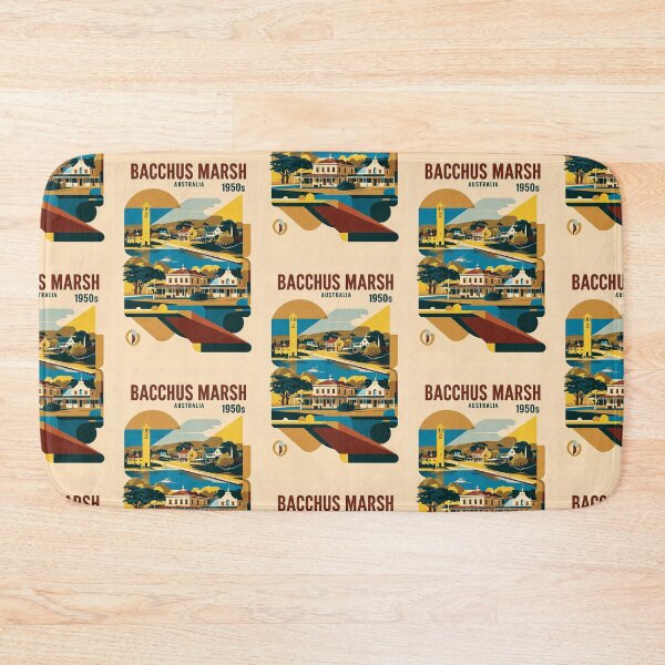 Item preview, Bacchus Marsh Drouin Australia Vintage Travel Tourism 2 designed and sold by TravelersGems.