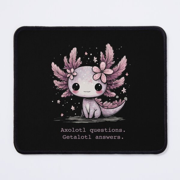Item preview, Axolotl questions. Getalotl Answers. designed and sold by dsa157.