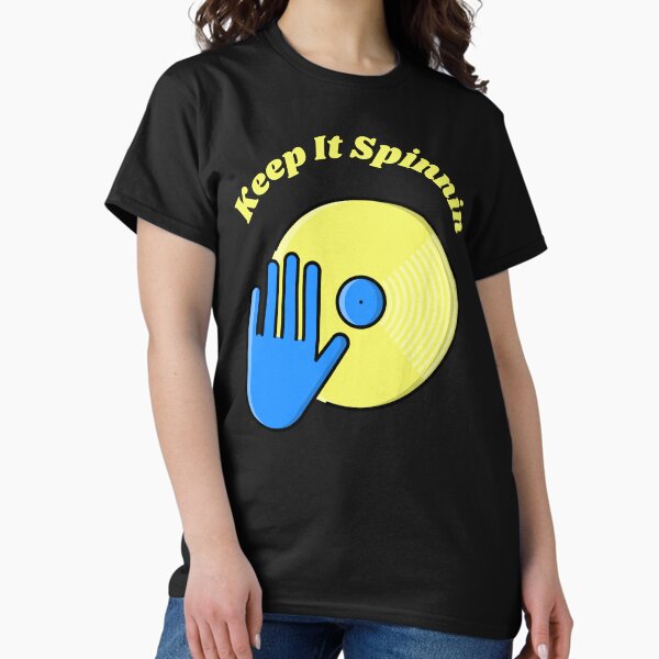 Item preview, Keep It Spinnin. Vinyl DJing T-Shirt designed and sold by JGfam-tees.