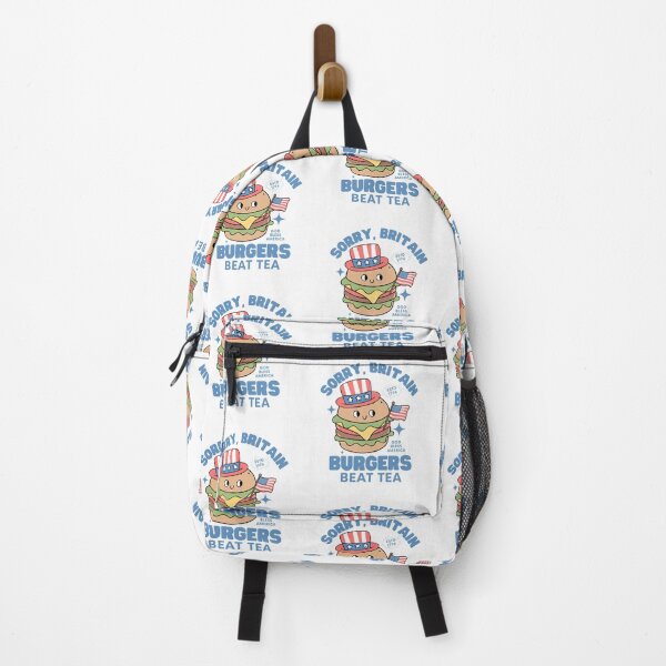 Item preview, Sorry, Britain... Burgers beat tea designed and sold by Peerless-Prime.