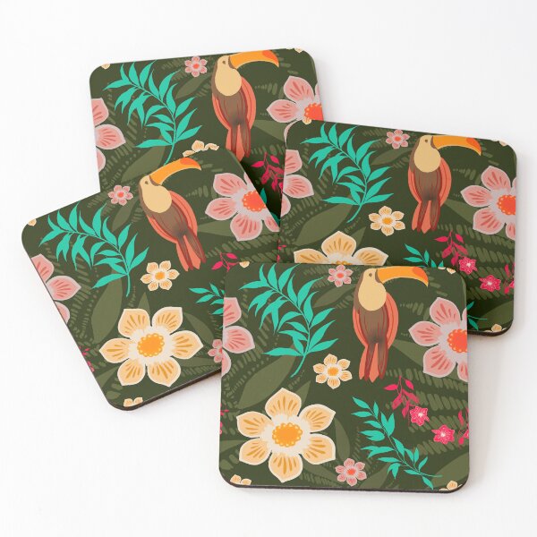 Item preview, floral pattern 4 designed and sold by Surreal Ilustra.