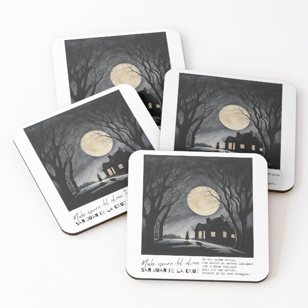 Item preview, Quote from 'Dark Night of the Soul' by Saint John of the Cross designed and sold by Filologica.