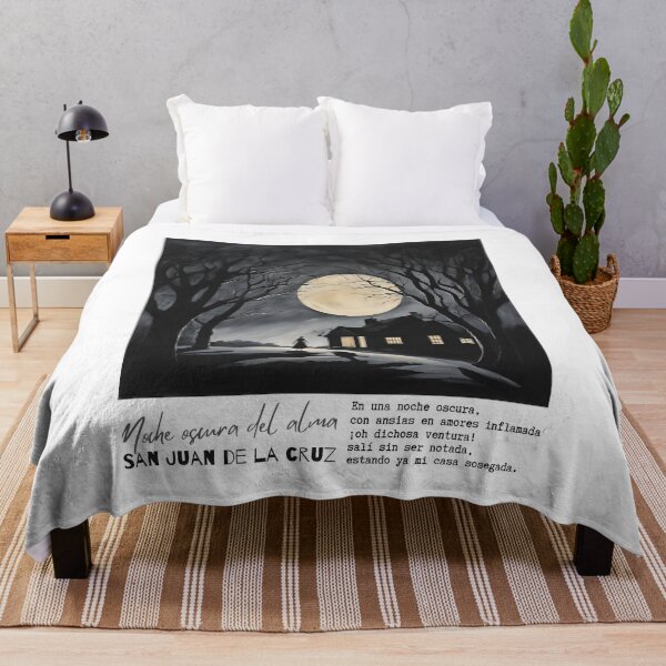 Item preview, Quote from 'Dark Night of the Soul' by Saint John of the Cross designed and sold by Filologica.