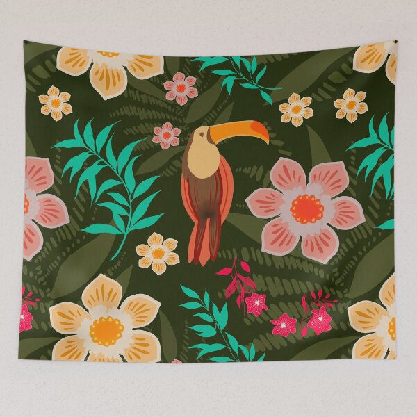 Item preview, floral pattern 4 designed and sold by Surreal Ilustra.