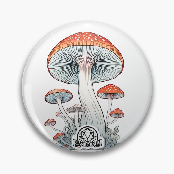 Item preview, Mushroom cluster watercolor design designed and sold by PlaneOfRandom.