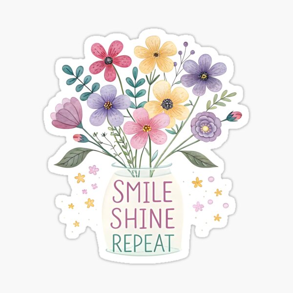 Item preview, Smile shine repeat designed and sold by nimmitrends.