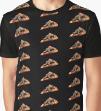 Pizza Sloth Graphic T-Shirt
