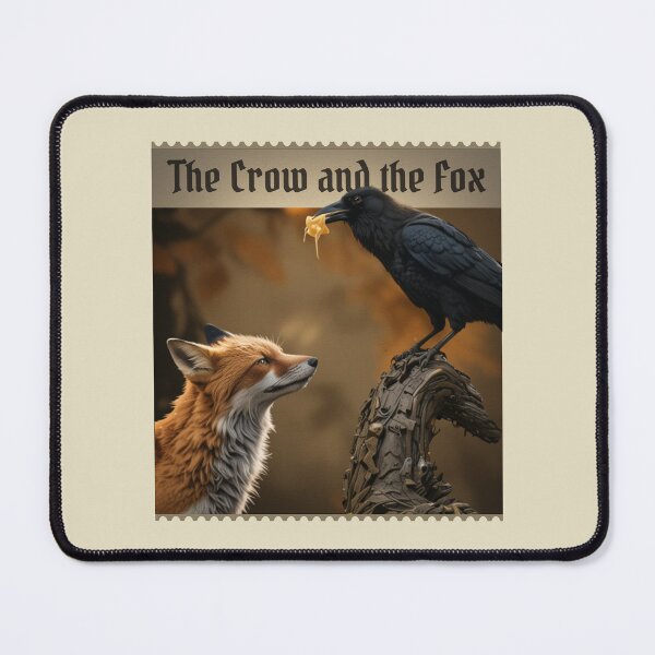Item preview, Aesop's Fable: Crow and Fox Illustration designed and sold by KiwiRider.