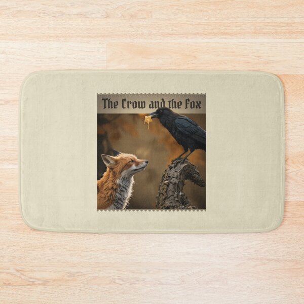 Item preview, Aesop's Fable: Crow and Fox Illustration designed and sold by KiwiRider.