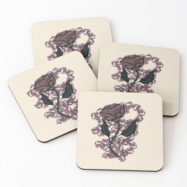 Item preview, sweet rose illustration, love and romance flower, beauty, grace designed and sold by Half Mess.