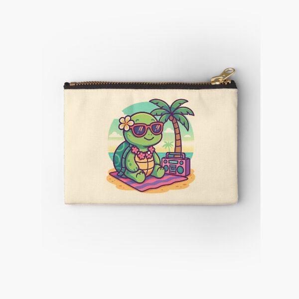 Item preview, Chill Beach Turtle with Boombox designed and sold by Bramble99.