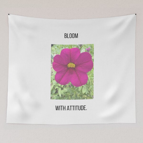 Item preview, Bloom with Attitude Design - Wild Humor designed and sold by WildSoulThreads.
