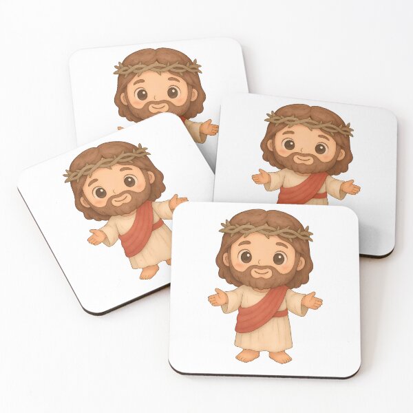 Item preview, Kawaii Jesus Hugging a Child, Christian, Faith, Religious  designed and sold by stylishdzign.