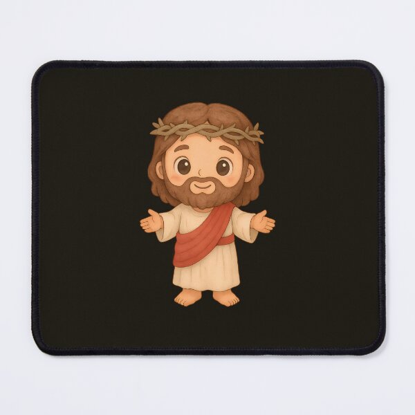 Item preview, Kawaii Jesus Hugging a Child, Christian, Faith, Religious designed and sold by stylishdzign.