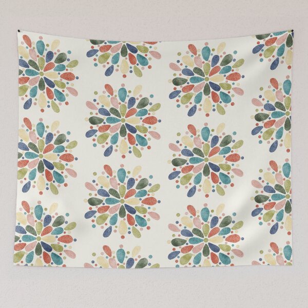 Item preview, Abstract Tear Drop Flowers  designed and sold by SimplyPut.