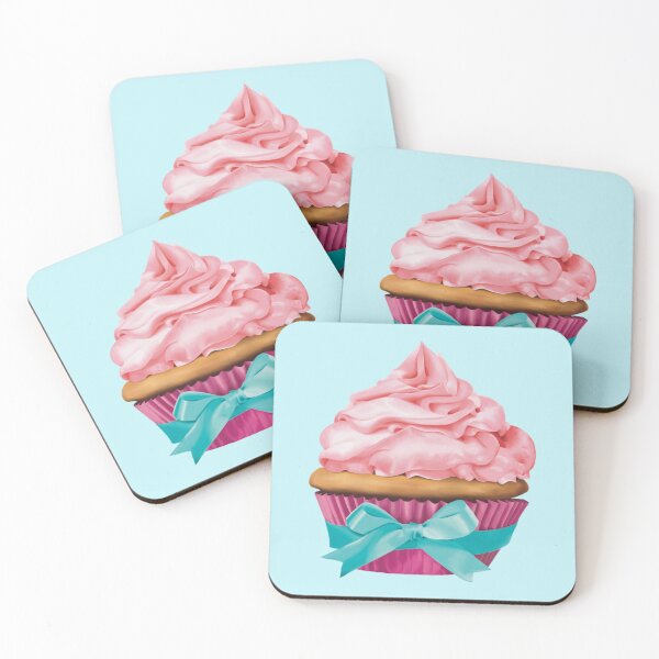 Item preview, Muffin with Pink topping - AA0114C designed and sold by LionsHut.