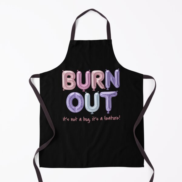 Item preview, Burnout & Capitalism – Socially critical statement design designed and sold by VariousGoodies.