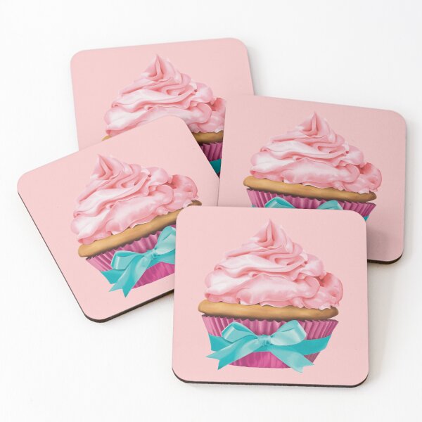 Item preview, AA0114B - Muffin with Pink topping designed and sold by LionsHut.
