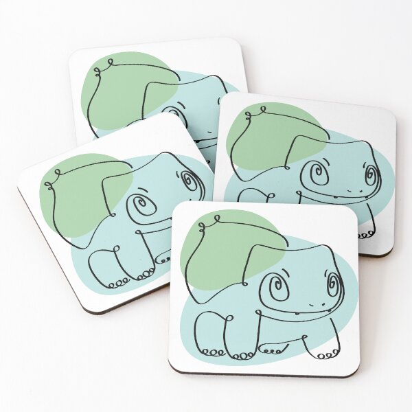 Item preview, Bulbasaur monolinés designed and sold by Kiipleny.