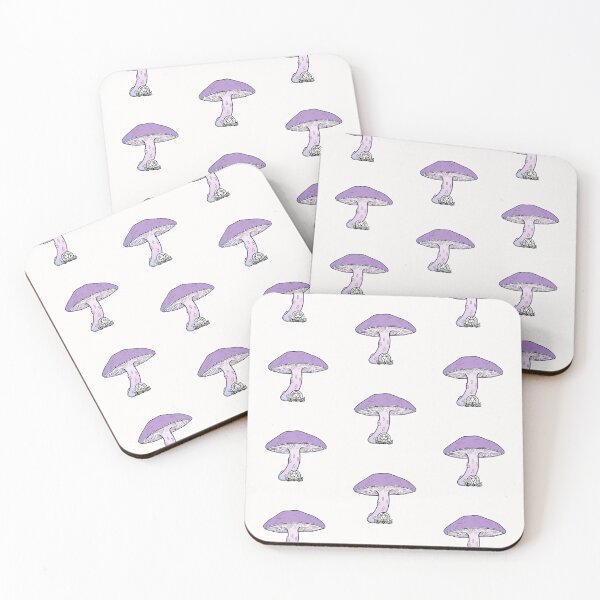 Item preview, Purple Mushroom watercolor design designed and sold by PlaneOfRandom.