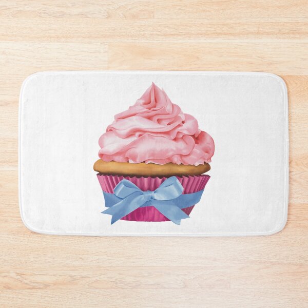Item preview, AA0115A - Muffin with Pink topping designed and sold by LionsHut.