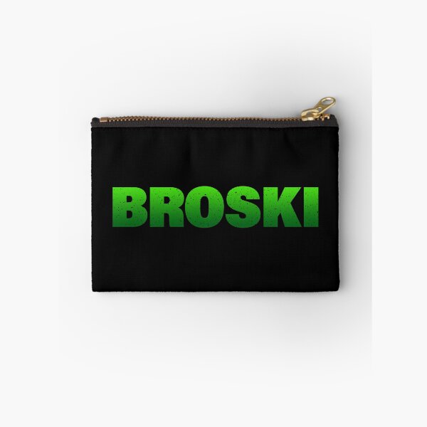 Item preview, Broski in Green Bold Gritty Typography  designed and sold by Memes N Lore .