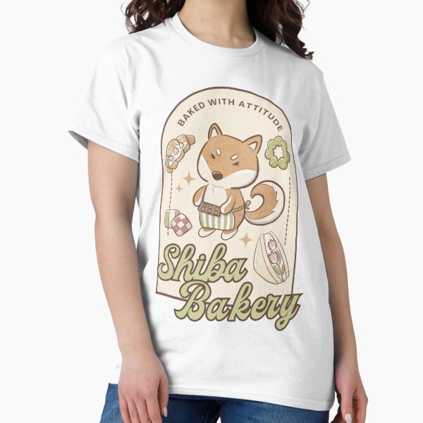 Item preview, Shiba Bakery - Baked with Attitude designed and sold by RootsAndShade.