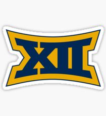 West Virginia Mountaineers BIG 12 Logo Sticker