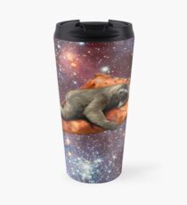 Pizza Sloth In Space Travel Mug