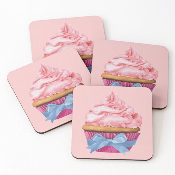 Item preview, Muffin with Pink topping - AA0115B designed and sold by LionsHut.