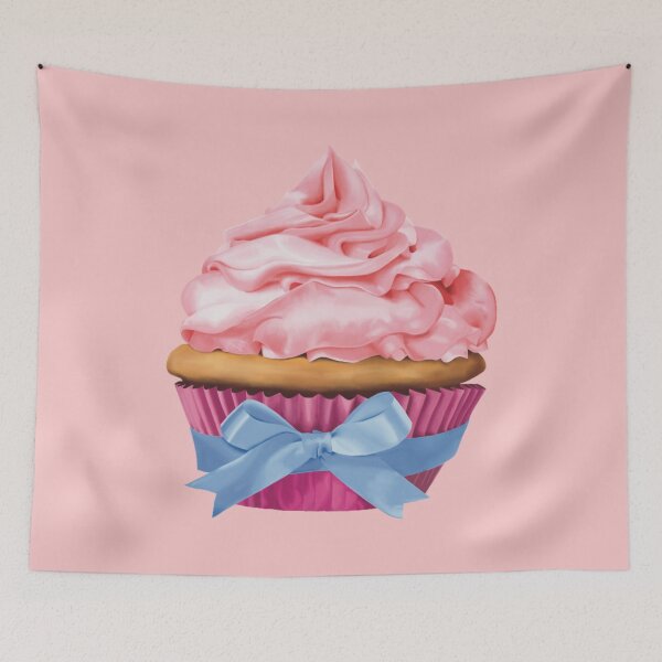 Item preview, AA0115B - Muffin with Pink topping designed and sold by LionsHut.
