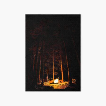 Item preview, Bonfire at night designed and sold by EmilianoUrich.