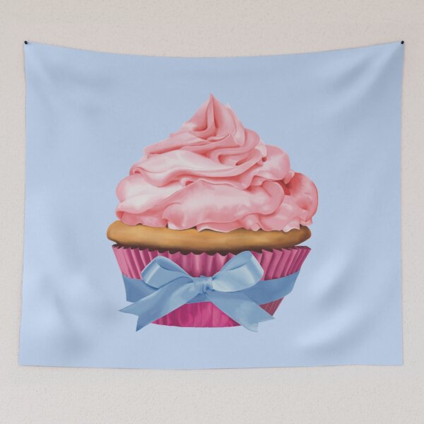 Item preview, AA0115C - Muffin with Pink topping designed and sold by LionsHut.