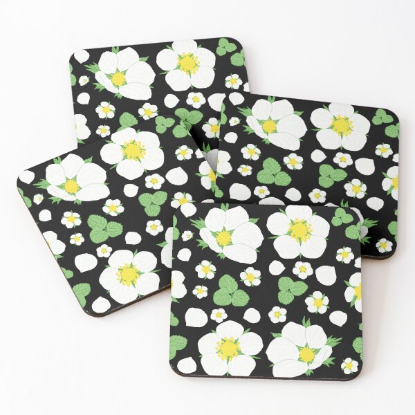 Item preview, Strawberry blossom big pattern designed and sold by mursudesign.