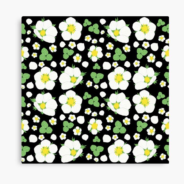 Item preview, Strawberry blossom small pattern designed and sold by mursudesign.