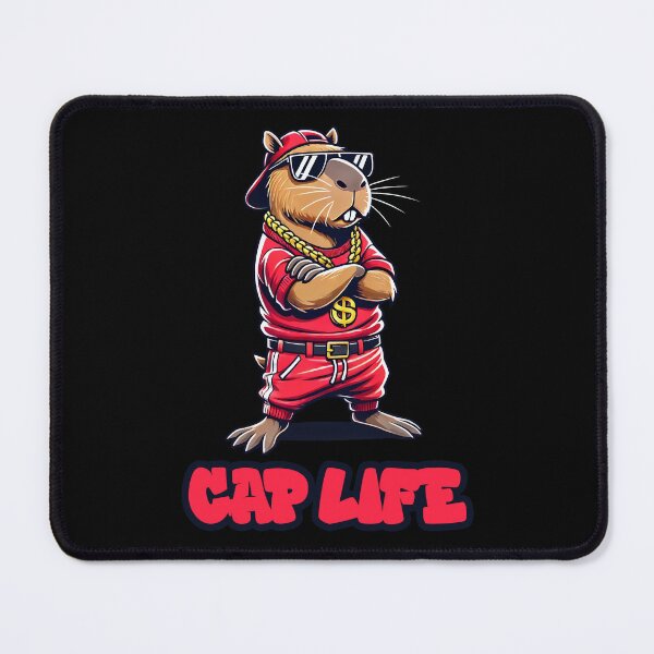 Item preview, Cap Life – The Hip-Hop Capybara designed and sold by Victor Shadehorn.