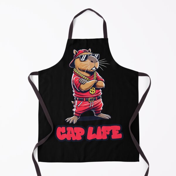 Item preview, Cap Life – The Hip-Hop Capybara designed and sold by Victor Shadehorn.