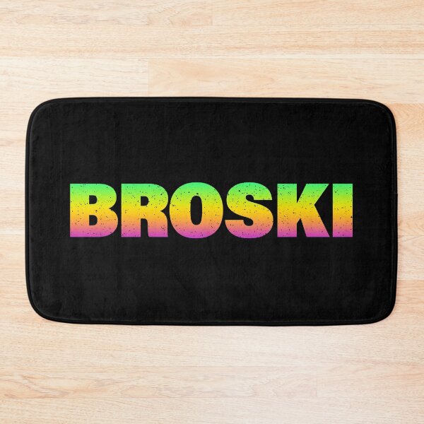 Item preview, Broski in Neon Gradient  designed and sold by Memes N Lore .