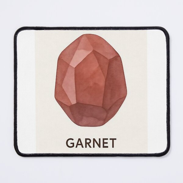 Item preview, Garnet — Beautiful Red Gemstone | Stickers, T-Shirts & Mugs designed and sold by JuliJoy.