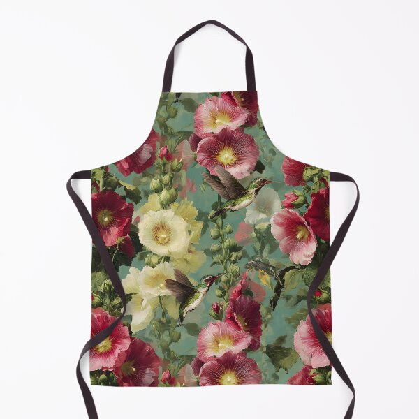 Item preview, Hollyhocks and Hummingbirds designed and sold by Lewis-mart.