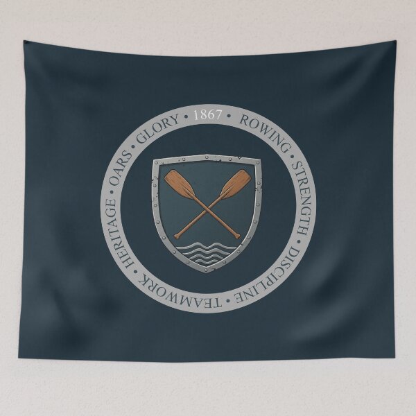 Item preview, Rowing: Heritage Glory Strength Emblem designed and sold by KiwiRider.