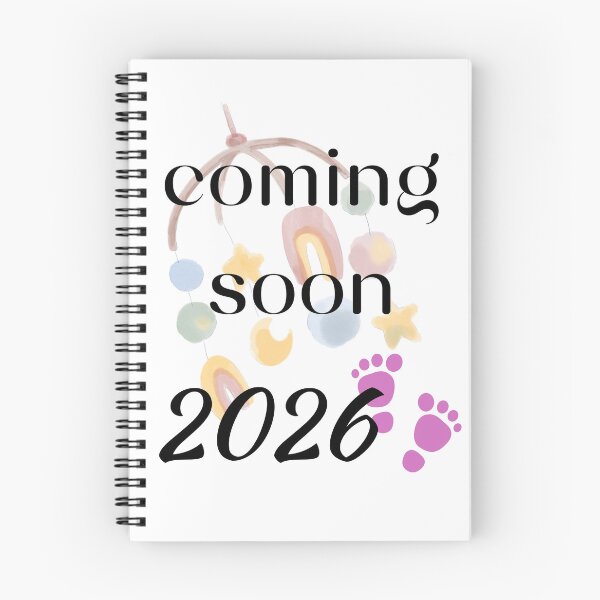 Item preview, Pregnancy Announcement Baby Girl 2026 designed and sold by LiskoDesign.