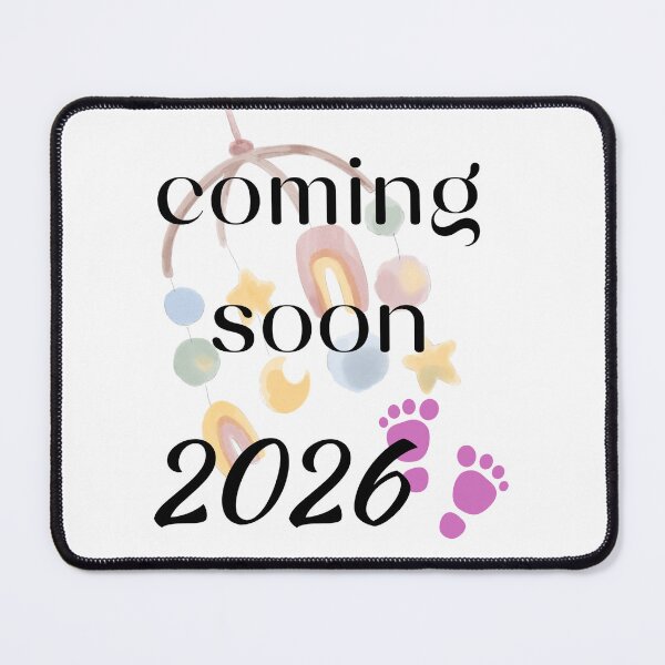 Item preview, Pregnancy Announcement Baby Girl 2026 designed and sold by LiskoDesign.
